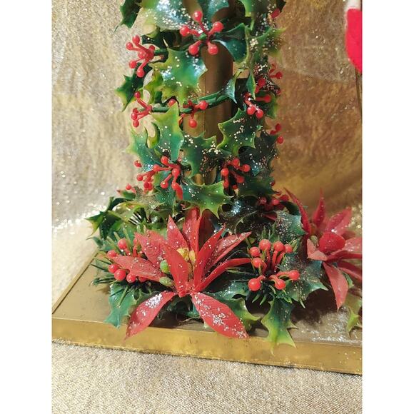 Vintage MCM Pixie Elf Knee Hugger Christmas Mailbox Centerpiece Holiday Decor - Picture 4 of 16